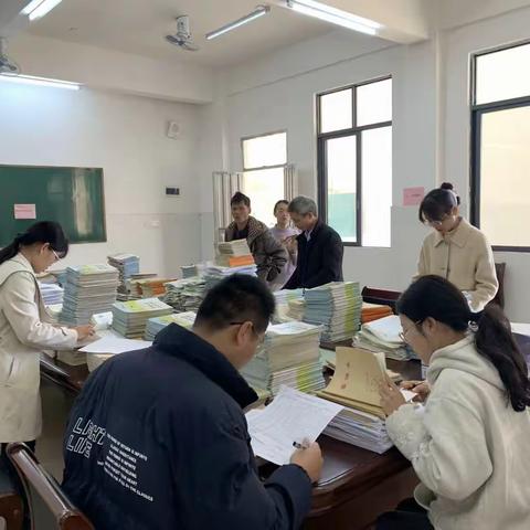 扬清廉之风，常规检查落实处—沙垌镇上安小学