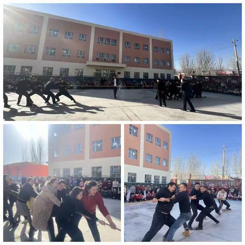 龙舞中华展辉煌，师生齐乐庆元旦——阿克陶县加马铁热克乡中心小学“庆元旦、迎新春”系列活动