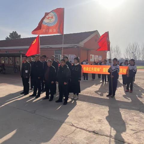 铸 魂 · 清 明 祭 英 烈 —————  小宽镇中学清明祭扫活动