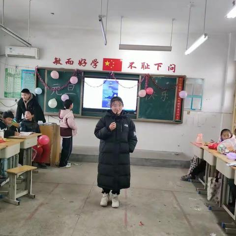 【全环境立德树人】李海务曹店小学庆元旦迎新年活动