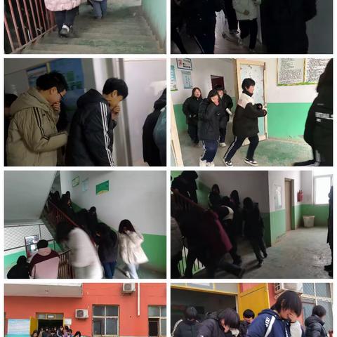 提高消防意识 共建平安校园——九渡中学2023-2024学年寒假消防演练活动