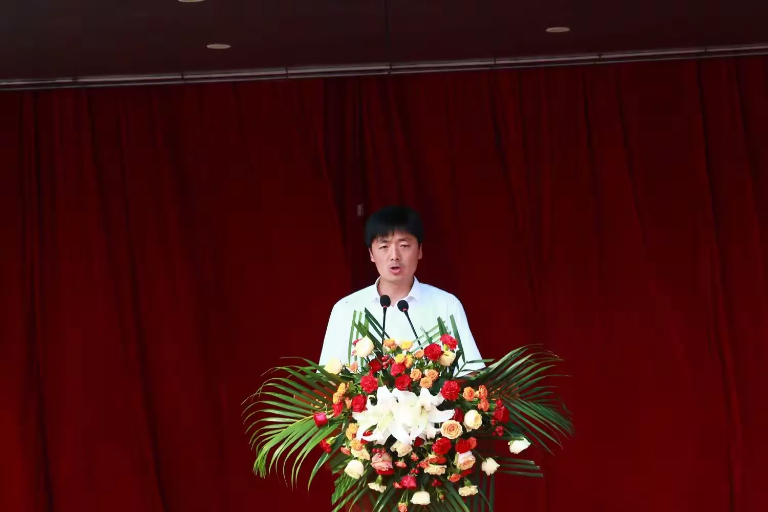 简篇-躬耕教坛 强国有我—西周初级中学2023-2024第一学期开学典礼活动