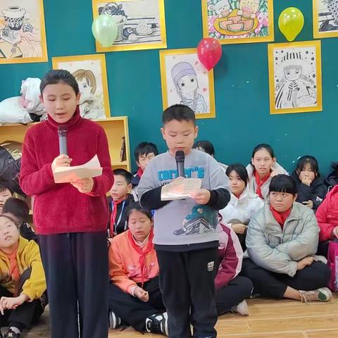 触摸着冬日里最温暖的阳光，载着歌声与微笑，睿达校外托管所全体学生“庆元旦迎新春”联欢会活动