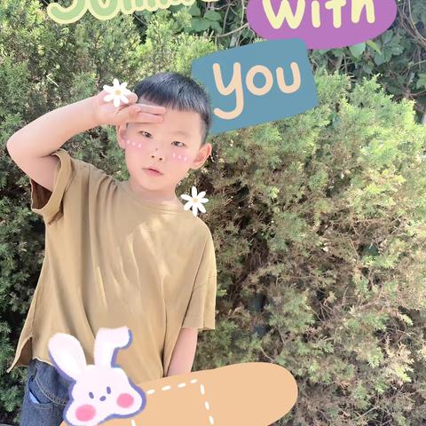 锦界第一幼儿园小四班贾安泽小朋友下学期成长足迹👣