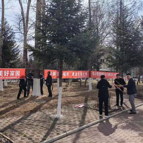 生态修复管理科开展生态文明宣传活动