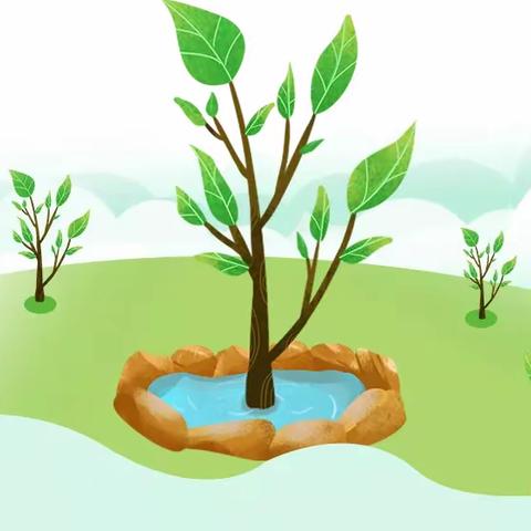 播种绿色•爱护地球——星光幼儿园第七周“植树节”节日主题升旗仪式