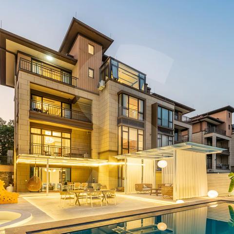 揽月·4房6床 泳池多功能K房商务团建别墅（9街23）