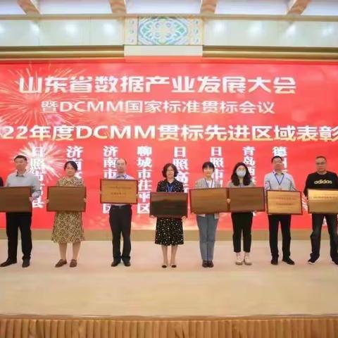 历下区被授予2022年度DCMM贯标先进区