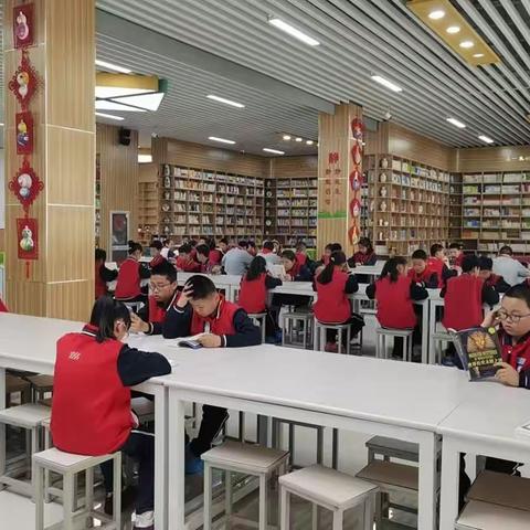 春和景明日，读书正当时——滨州学院附属小学2018级五（1）中队读书活动