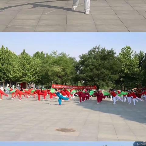 路南区:老年文体展演庆"七一"