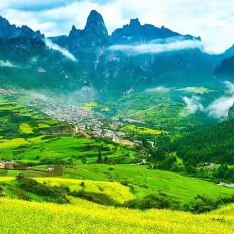 九色秘境甘南、官鹅沟、人间仙境扎尕那、腊子口、 若尔盖大草原、 郎木寺、郭莽湿地、美仁大草原、狼渡湿地四日游