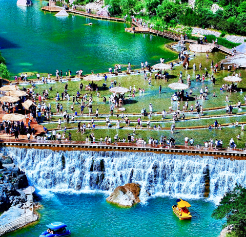 国庆南太行王莽岭，世界奇观锡崖沟，宝泉秘境，世界之最崖天下，回龙天界山，烟雨太行八里沟，太阳古镇纯玩五日游