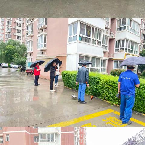 【泾渭红·陵聚力】雨天巡查不松懈，履职尽责保安全