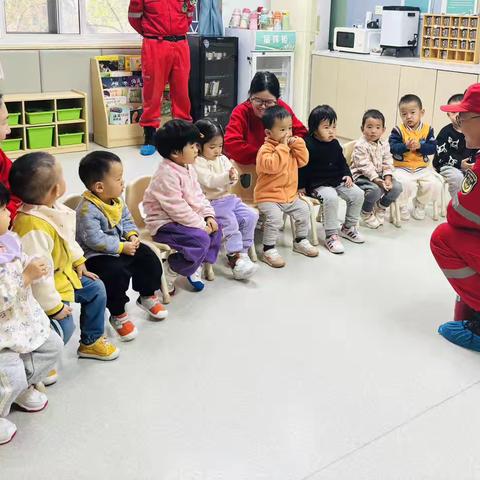 济南市历下区甸柳新村街道计生协会：柳悠芽托育萌娃学消防，安全“童”行记！