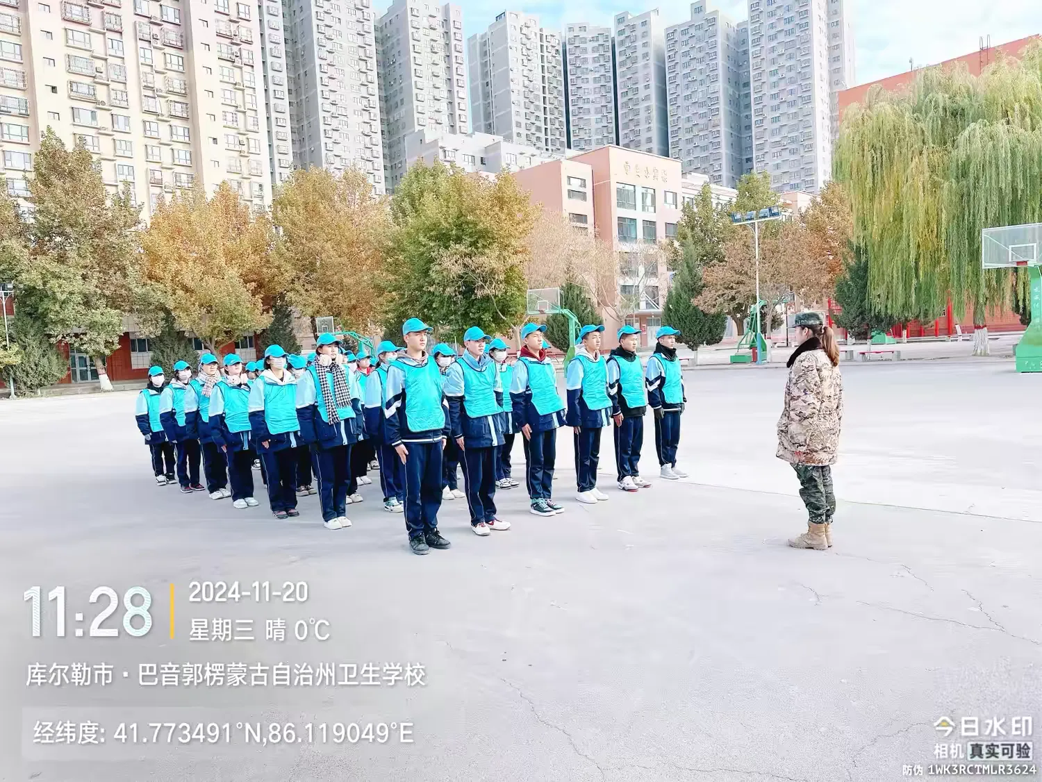 特达公司巴州卫生学校一日工作流程