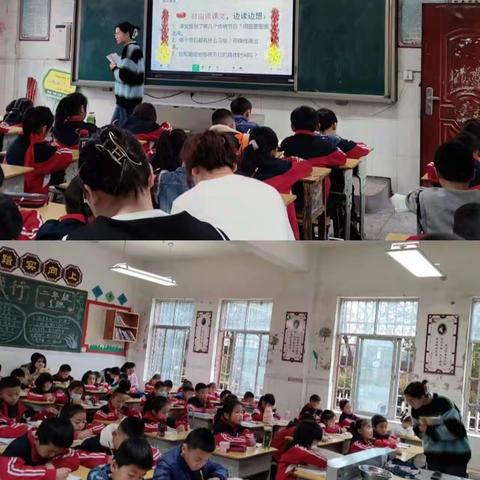 听评课互学习，研课标助成长——白潭中学教研活动