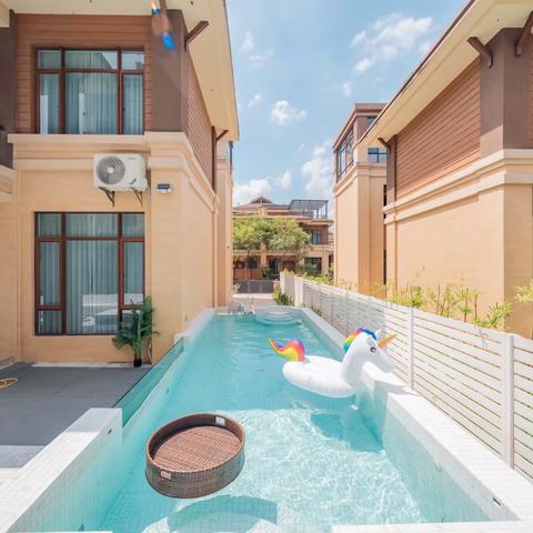 ✨惠州南昆山波西米亚风泳池美墅·6房9床