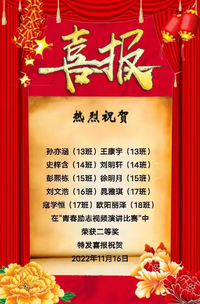 简篇-【和合四十 ·和真演讲】“青春茂风华,奋斗正当时”——八年级二级部学生青春励志演讲比赛