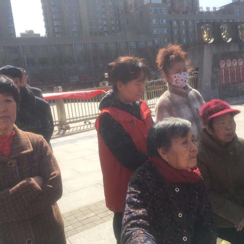 市森林资源监测中心参加社区共建活动、同庆佳节