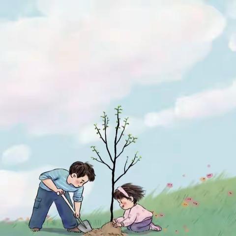 “我与小树共成长”！育才怡康小学一年级（12）班肖可馨种植篇