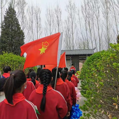 “润雨清明，缅怀先烈，致敬英雄”——丰润镇西马庄小学开展清明节主题系列活动