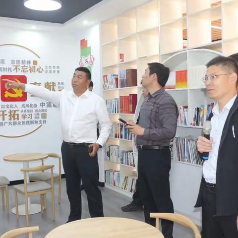 明光市文明办到安泰佳园小区观摩考察