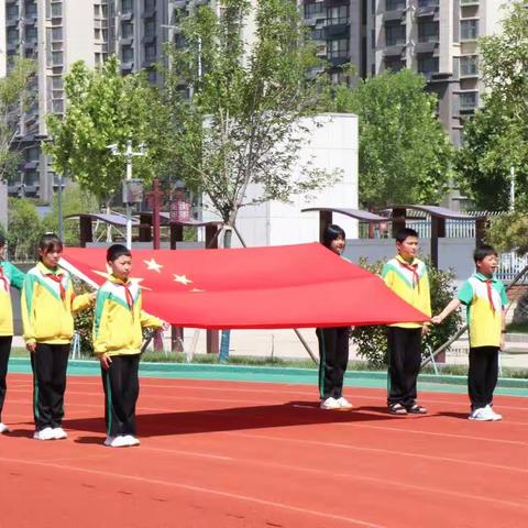 “真诚做人 诚信考试”主题升旗仪式——泰安市实验学校博城学校