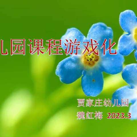 以“帽”研讨，以“研”促教——贾家庄幼儿园“六顶思考帽”之“幼儿园课程游戏化”园本教研活动