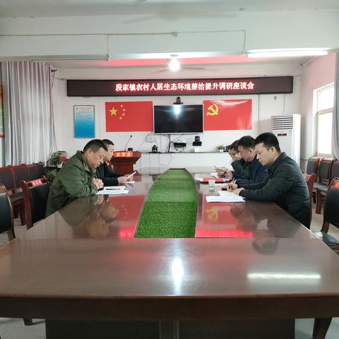 段家镇农村人居生态环境整治提升调研座谈会