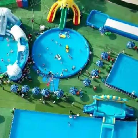 清凉夏日，就等你来！——缑氏镇崔河村浏涧河生态湿地公园水上乐园盛装重启