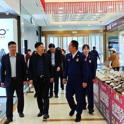 高密市委常委、副市长付联宝带队开展“五一”期间消防安全督导检查