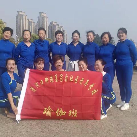 最美不过夕阳红———清河口街道夏家台社区老年学校瑜伽班