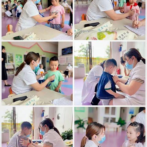 安州区宏晨大风车幼儿园——“健康体检，快乐成长”体检活动报道