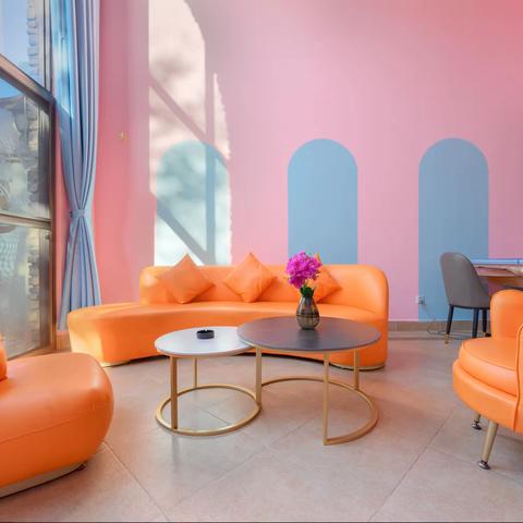 【D1003】4➕1房8床精品温泉别墅(含私家温泉池，KTV，麻将，电烤炉，自助厨房)