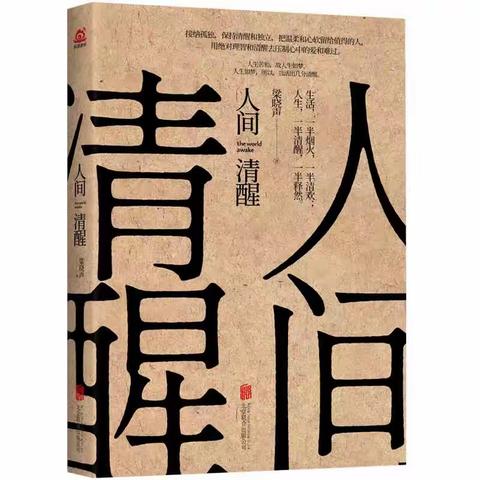 我们从未渐行渐远---读书分享《人间清醒》