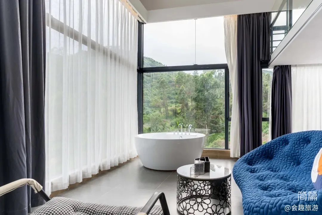 【沃然山居民宿】A栋14房35床|山涧民宿·山泉水滑梯泳池·独立泡池·独立KTV·户外草坪团建场地·会议室