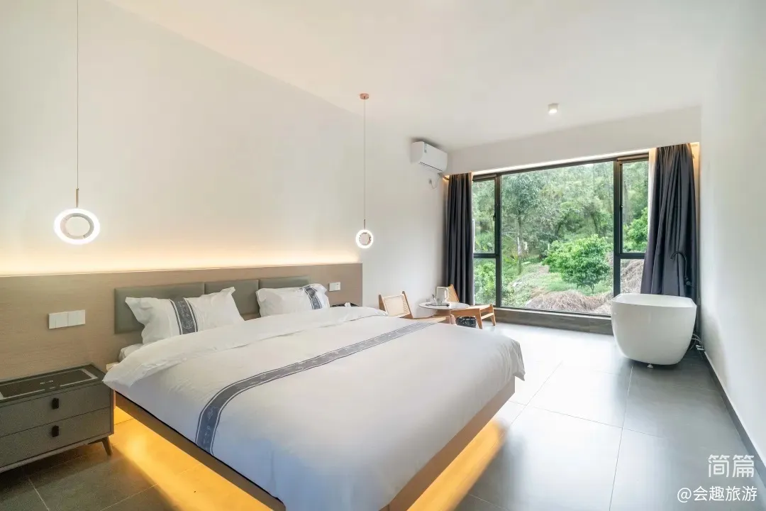 【沃然山居民宿】A栋14房35床|山涧民宿·山泉水滑梯泳池·独立泡池·独立KTV·户外草坪团建场地·会议室