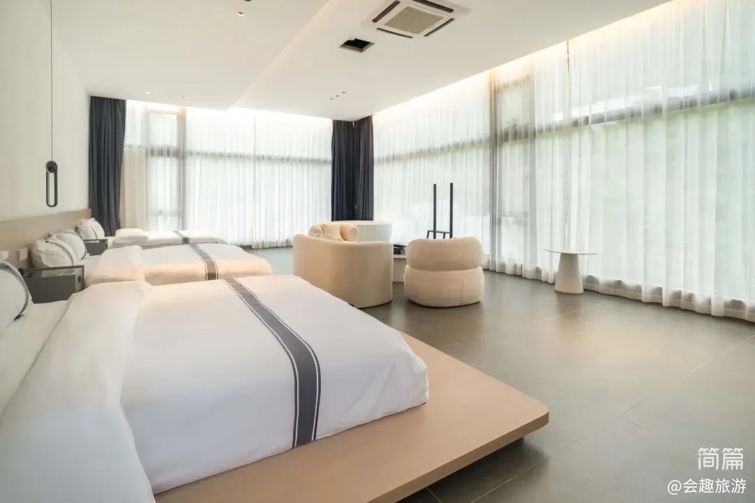 【沃然山居民宿】A栋14房35床|山涧民宿·山泉水滑梯泳池·独立泡池·独立KTV·户外草坪团建场地·会议室