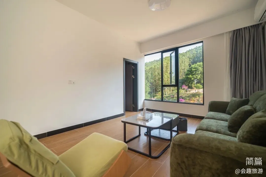 【沃然山居民宿】B栋11房22床|山涧民宿·山泉水滑梯泳池·独立KTV·户外草坪团建场地·会议室