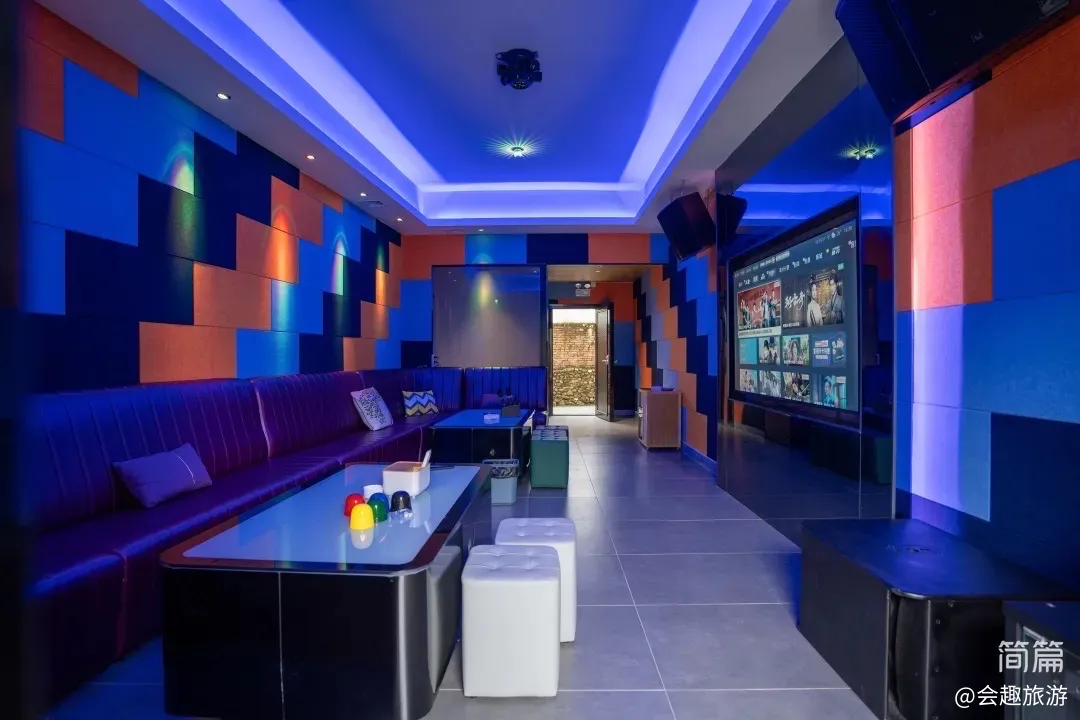 【沃然山居民宿】B栋11房22床|山涧民宿·山泉水滑梯泳池·独立KTV·户外草坪团建场地·会议室