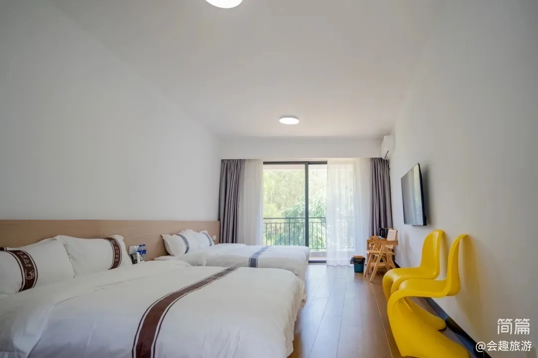 【沃然山居民宿】B栋11房22床|山涧民宿·山泉水滑梯泳池·独立KTV·户外草坪团建场地·会议室