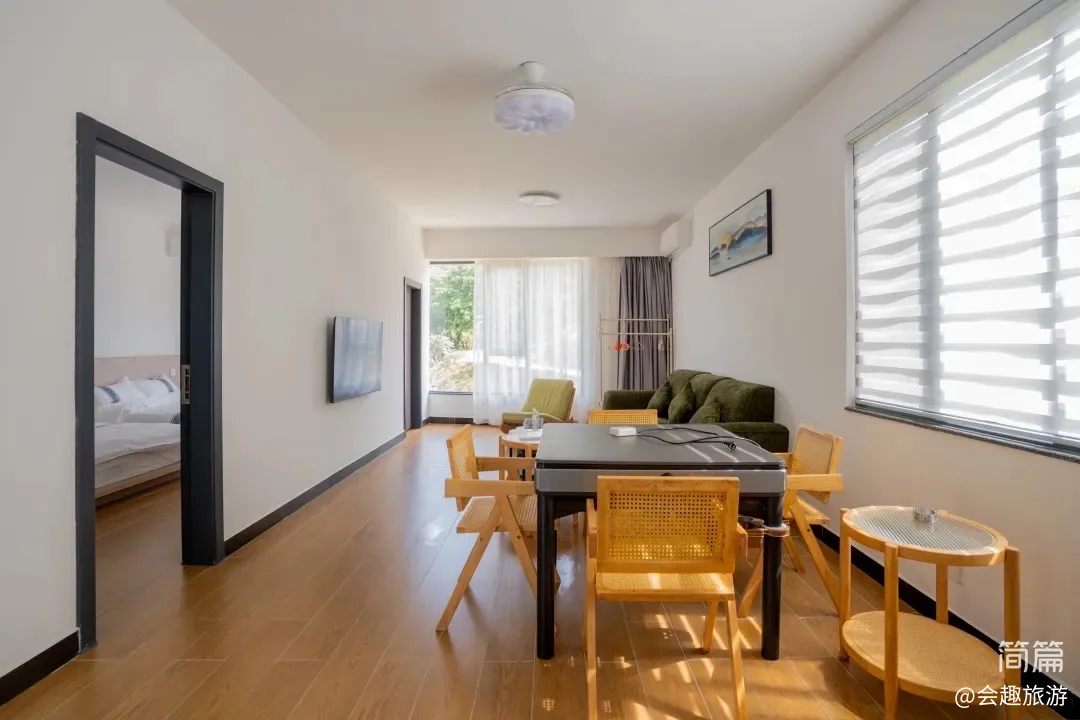 【沃然山居民宿】B栋11房22床|山涧民宿·山泉水滑梯泳池·独立KTV·户外草坪团建场地·会议室