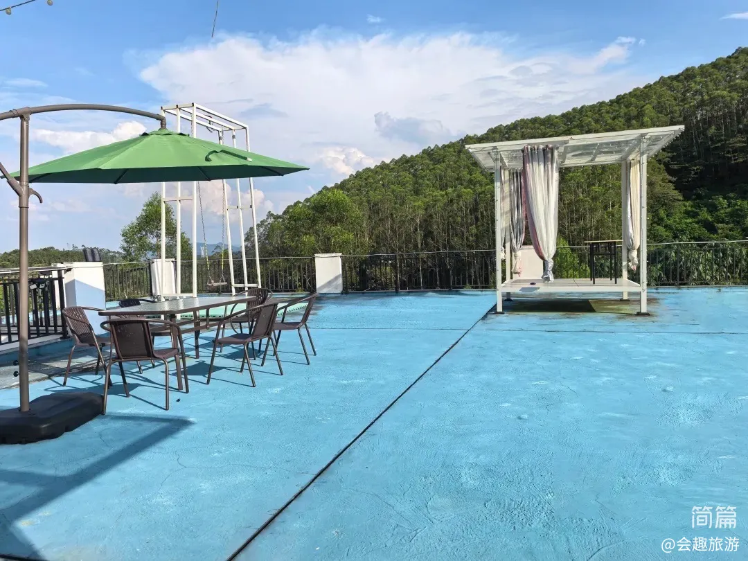 【沃然山居民宿】B栋11房22床|山涧民宿·山泉水滑梯泳池·独立KTV·户外草坪团建场地·会议室