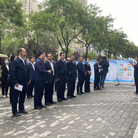 咸阳市统战重点工作观摩交流会全体与会人员莅临彬商总会检查指导工作