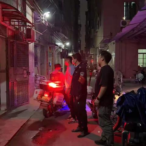 迅速出警，排险情保平安