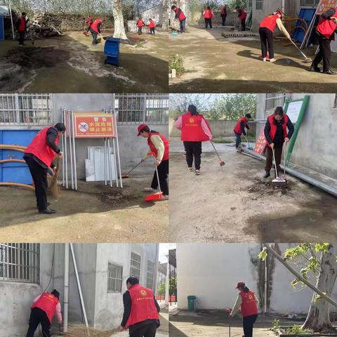 木兰乡村湾开展周末大扫除活动