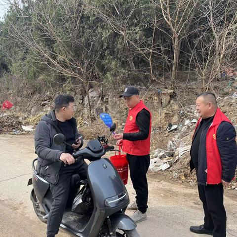 【新时代文明实践铜山在行动】马山村开展山林防火志宣传愿者活动