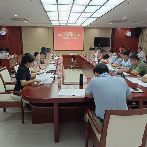 陵水县召开研究讨论农民小额贷款审计问题整改工作会议