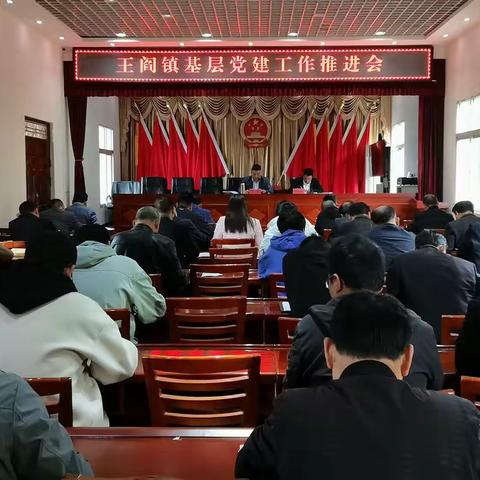 王阎镇：召开基层党建工作推进会