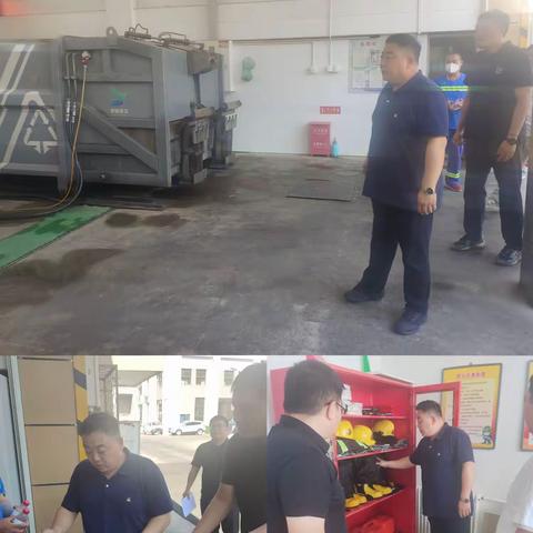 一场领导带队开展节前大检查、“送清凉”工作